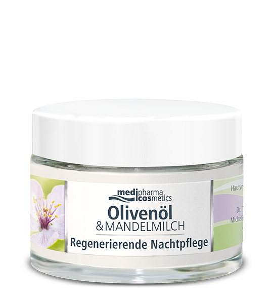 Olivenöl & Mandelmilch Regenerierende Nachtpflege Medipharma
